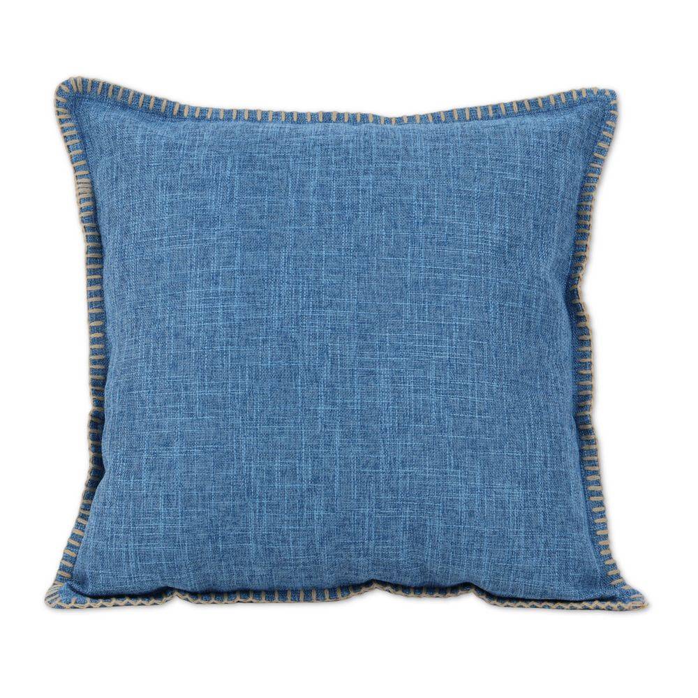Federa Cuscino Jacquard Cliff Blu 45x45