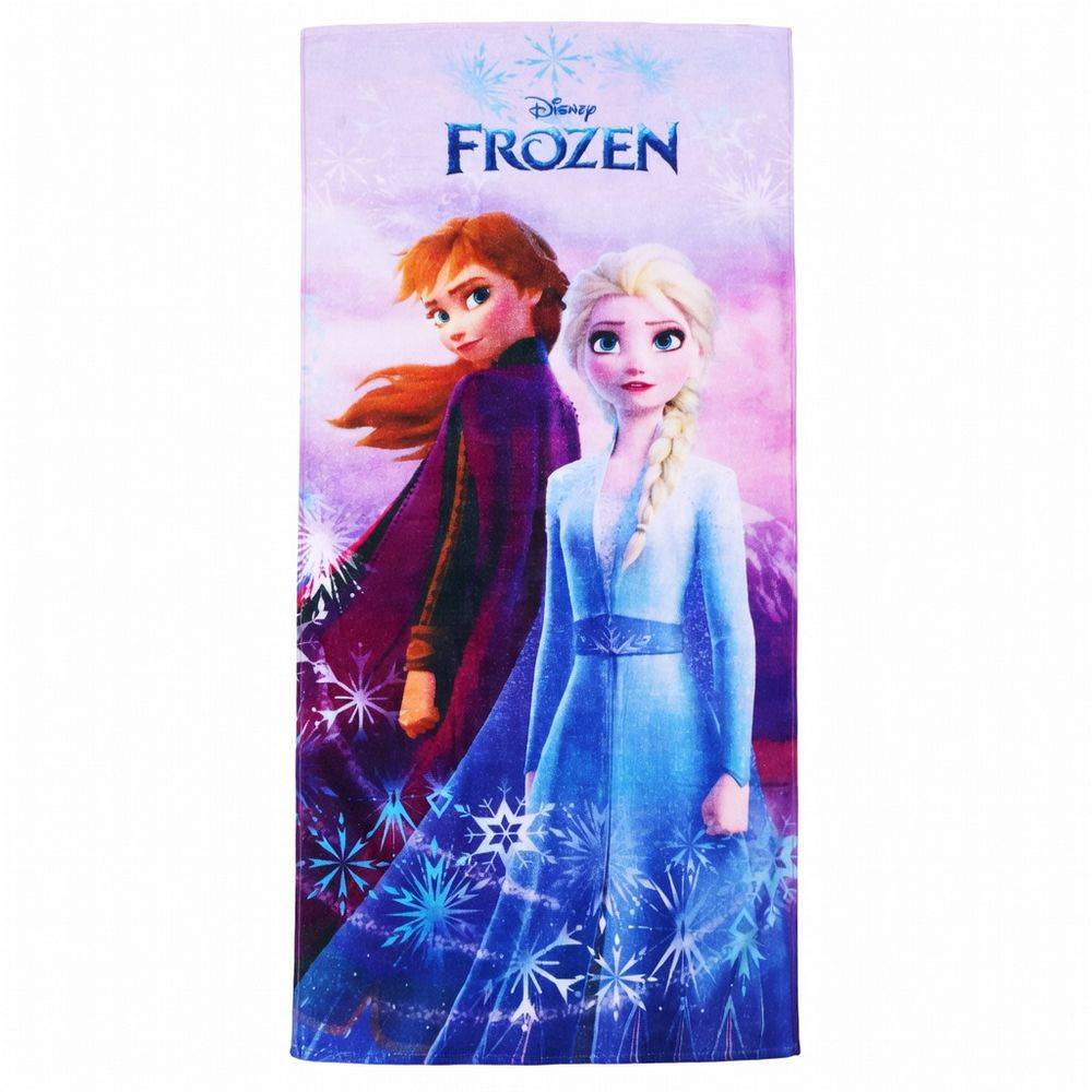 Telo Mare Spugna Disney FROZEN Elsa & Anna 70 x 140