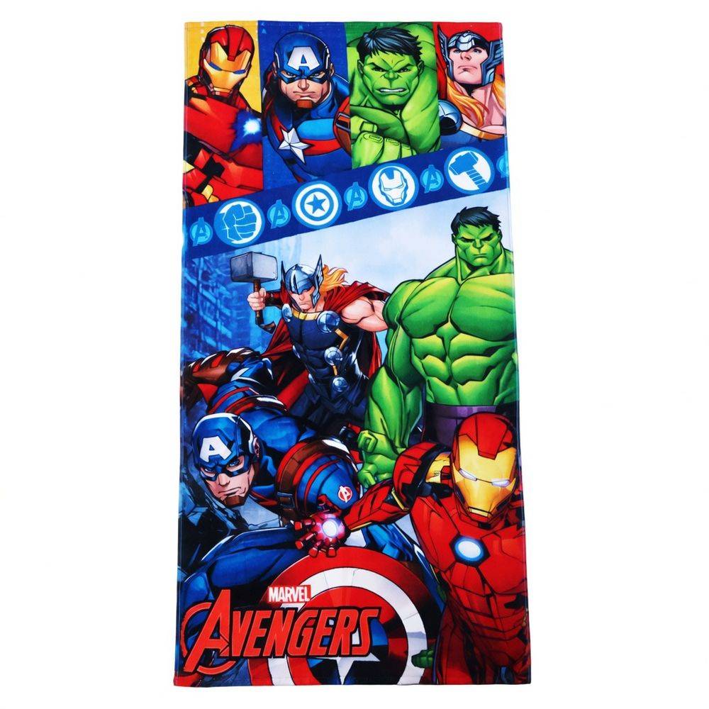 Telo Mare Spugna Disney AVENGERS 70 x 140