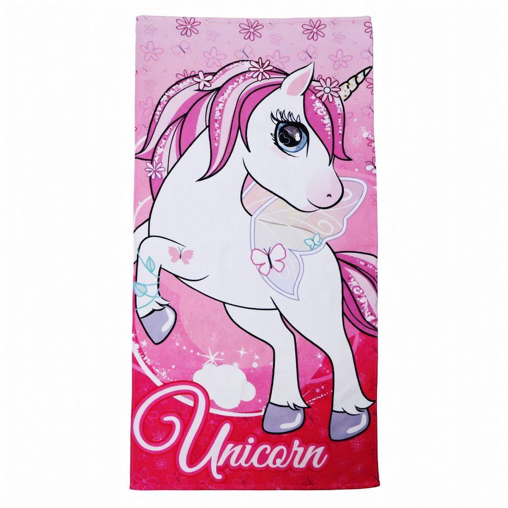 Telo Mare Spugna UNICORN 70 x 140 Personalizzato