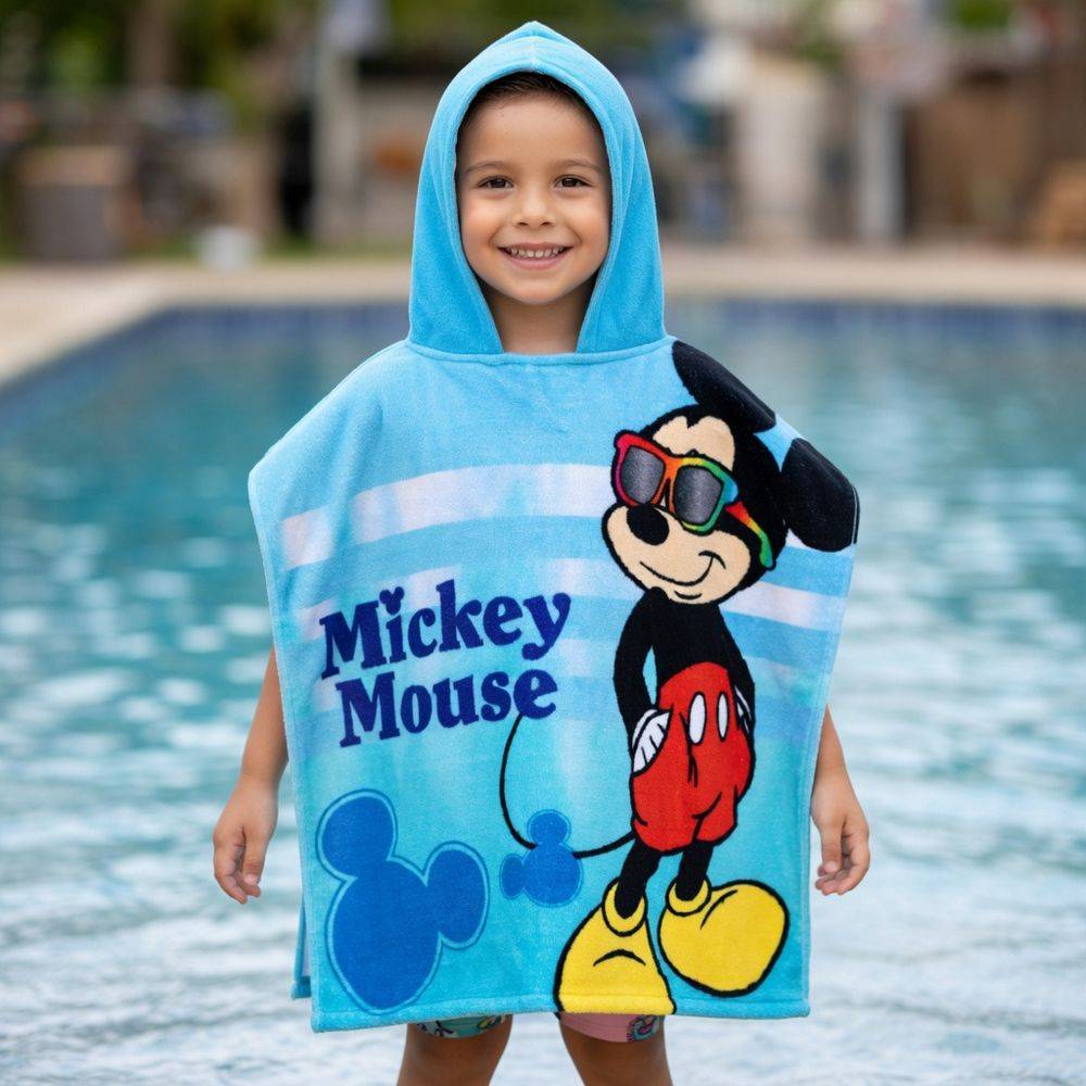 Poncho-Telo Mare Disney Mickey Mouse