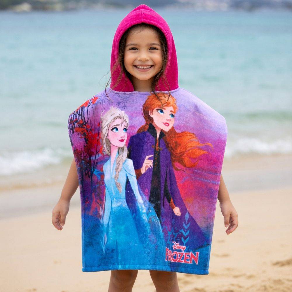 Poncho-Telo Mare Disney Frozen Personalizzato