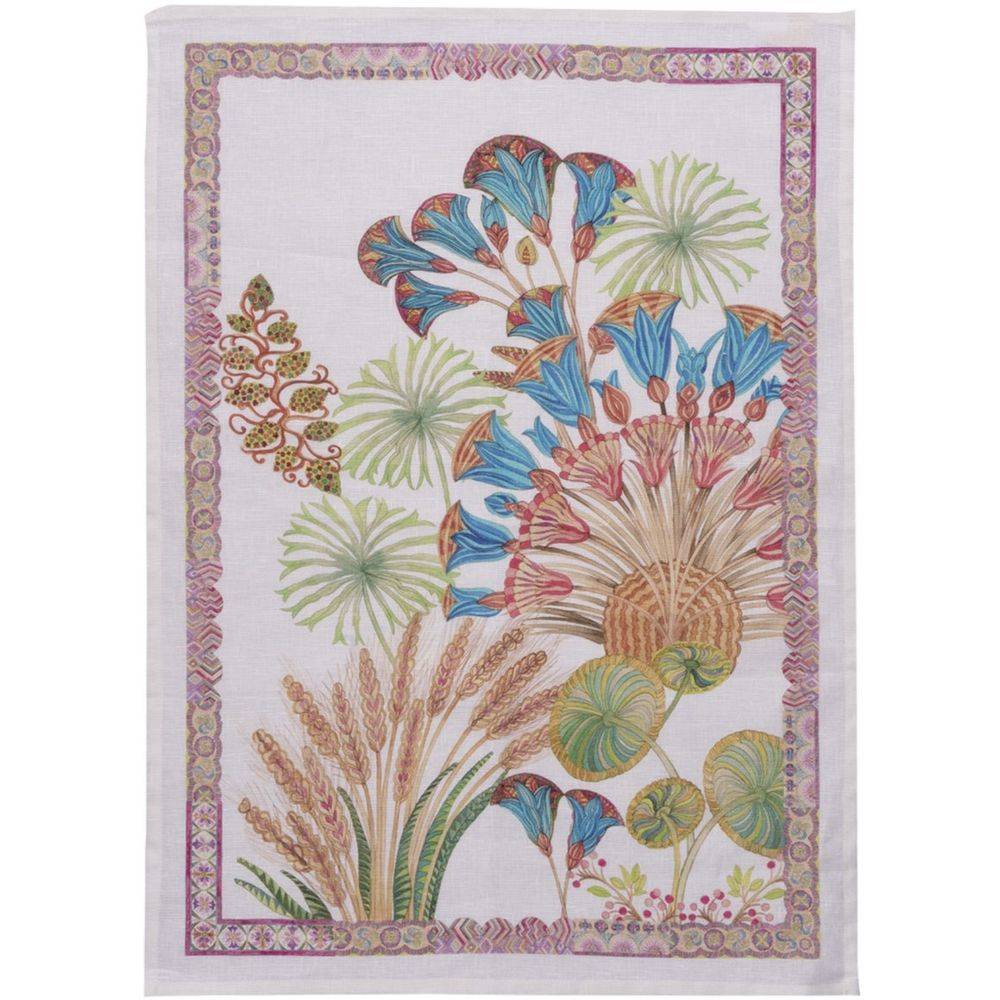Canovaccio Tessitura Toscana Papyro Blue 100% Lino