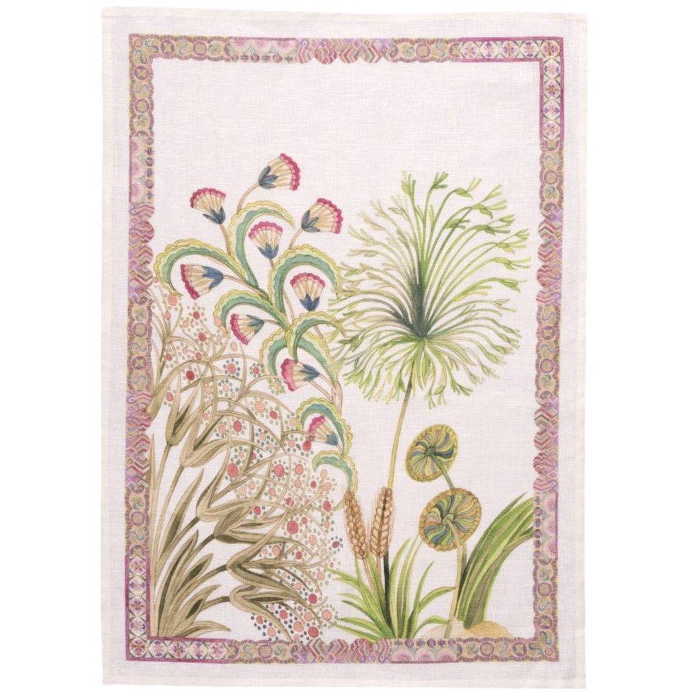 Canovaccio Tessitura Toscana Papyro Green 100% Lino