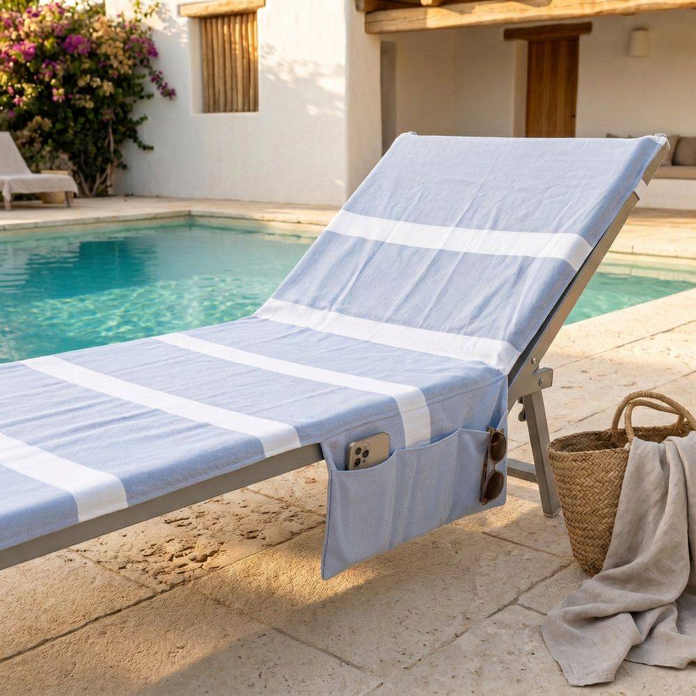 Fouta Telo Mare Bora Bora Bluette 70x190