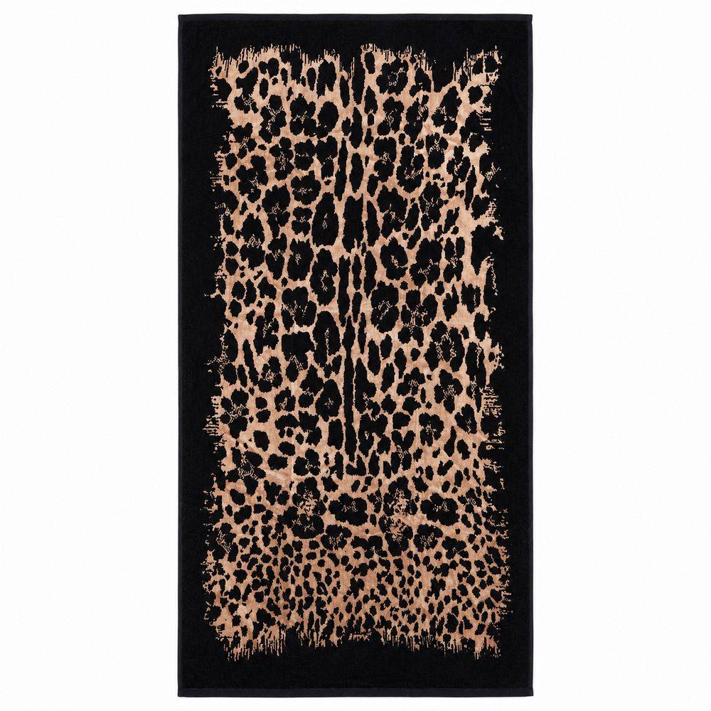 Telo Mare Spugna Jacquard Masai Mara Leopardato 90 x 165