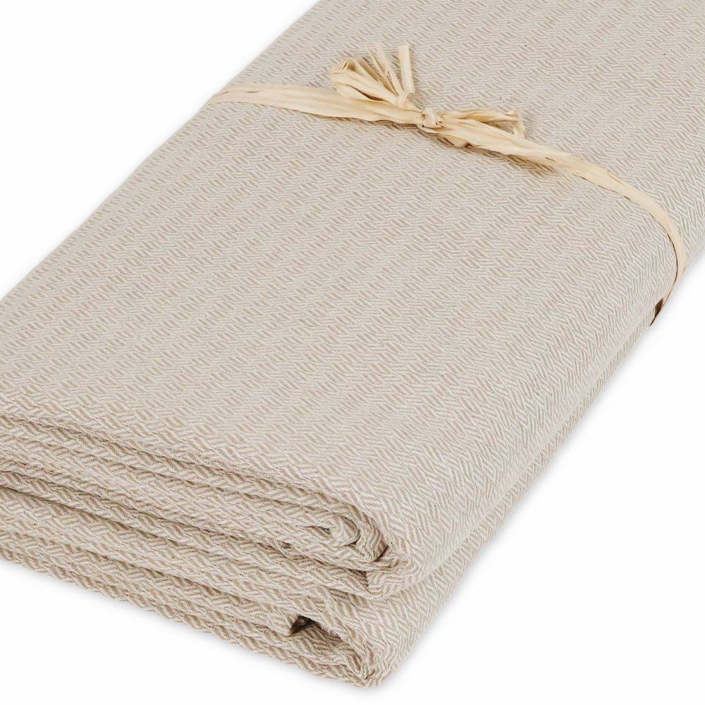 Telo copridivano copritutto Spigato Beige 260 x 280