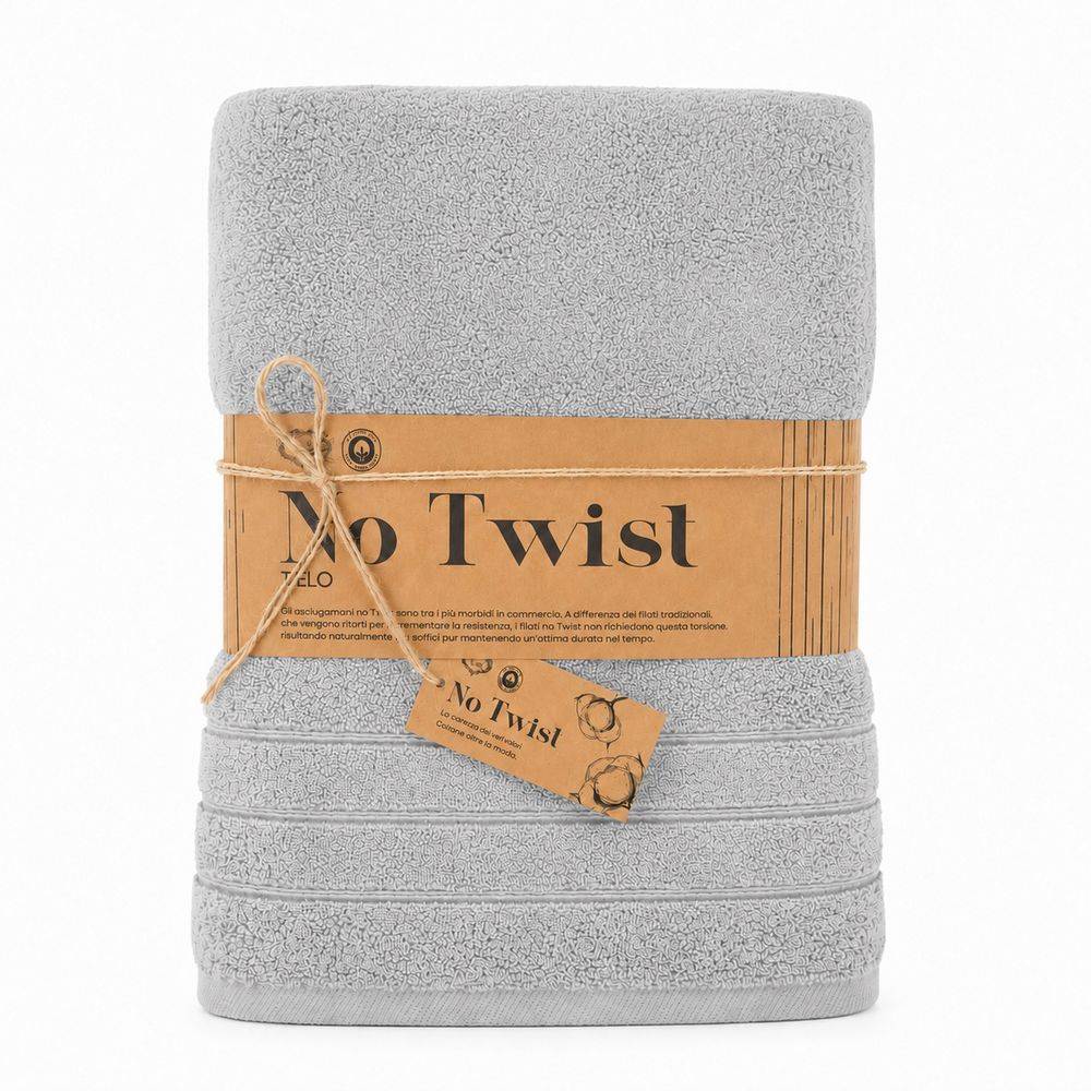 Telo bagno No Twist Grigio 