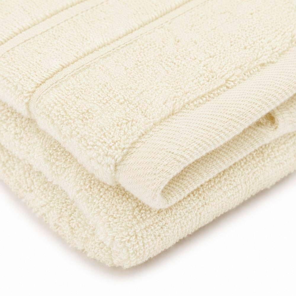 Telo bagno No Twist da 600 gr Tinta unita Crema