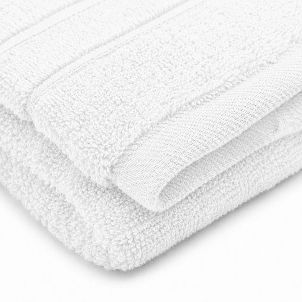 Telo bagno No Twist da 600 gr Tinta unita Bianco