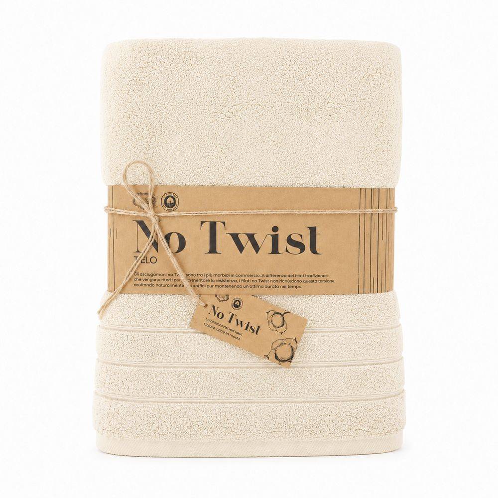 Telo bagno No Twist Crema