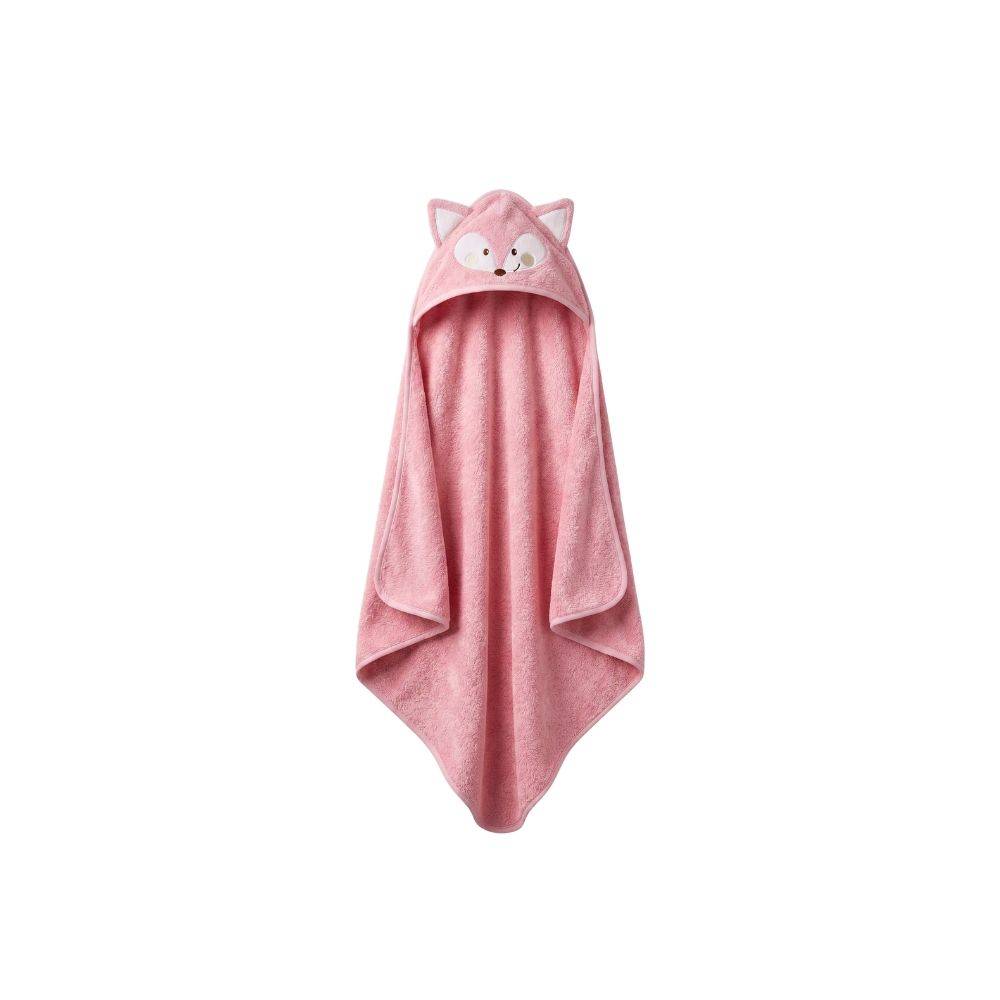 Poncho Bimbo in Spugna di Cotone Fox