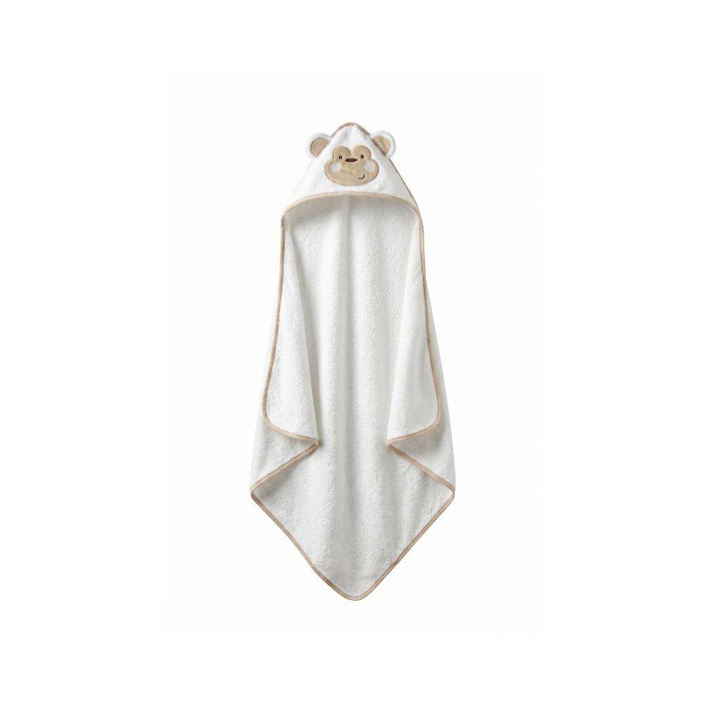 Poncho Bimbo in Spugna di Cotone Monkey