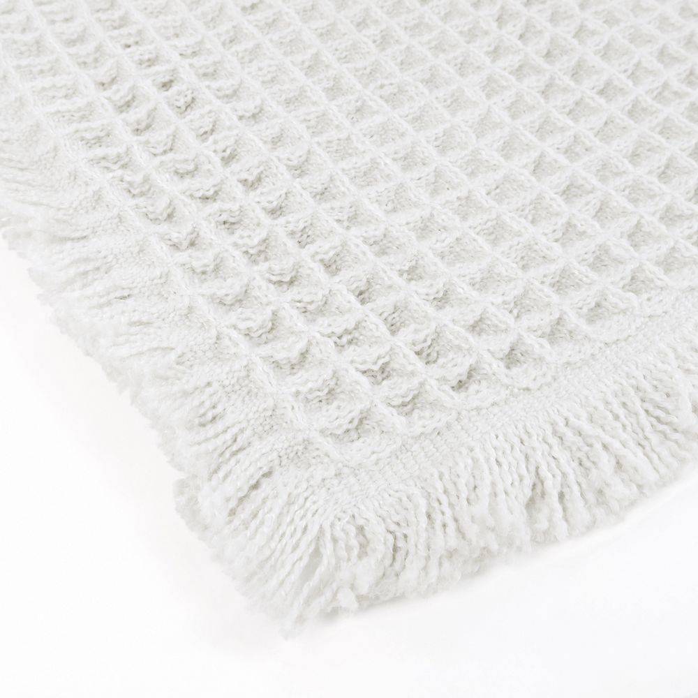 Tappeto antiscivolo Bees nido d'ape Bianco 50x80