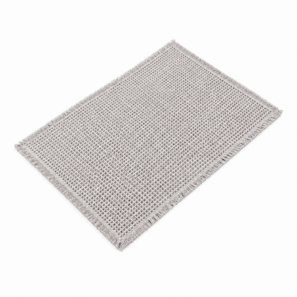 Tappeto antiscivolo Bees nido d'ape Grigio 50x80