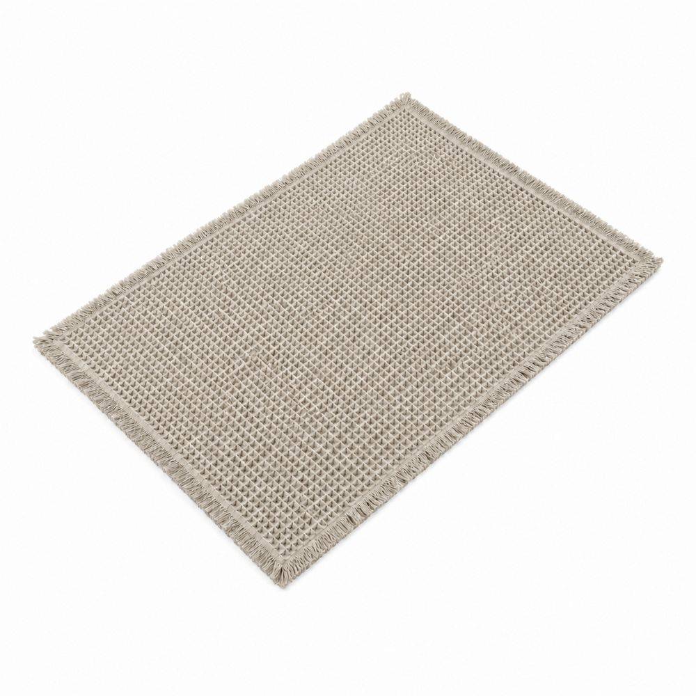 Tappeto antiscivolo Bees nido d'ape Tortora 50x80