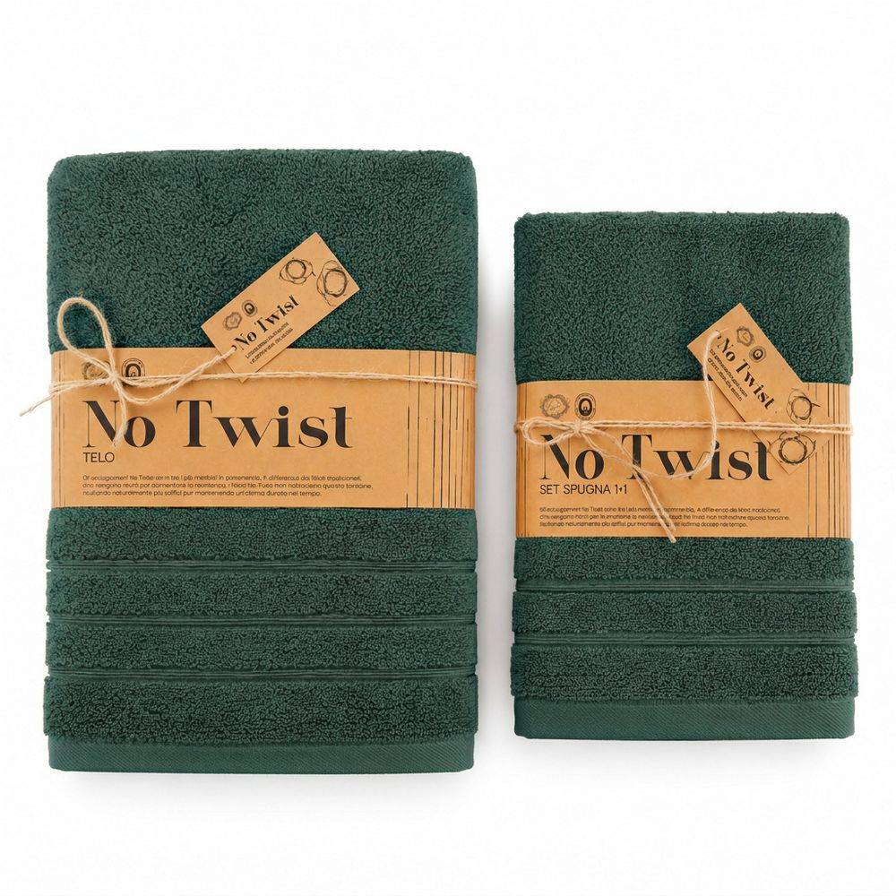 Set 3 Asciugamani No Twist Sottobosco Personalizzato