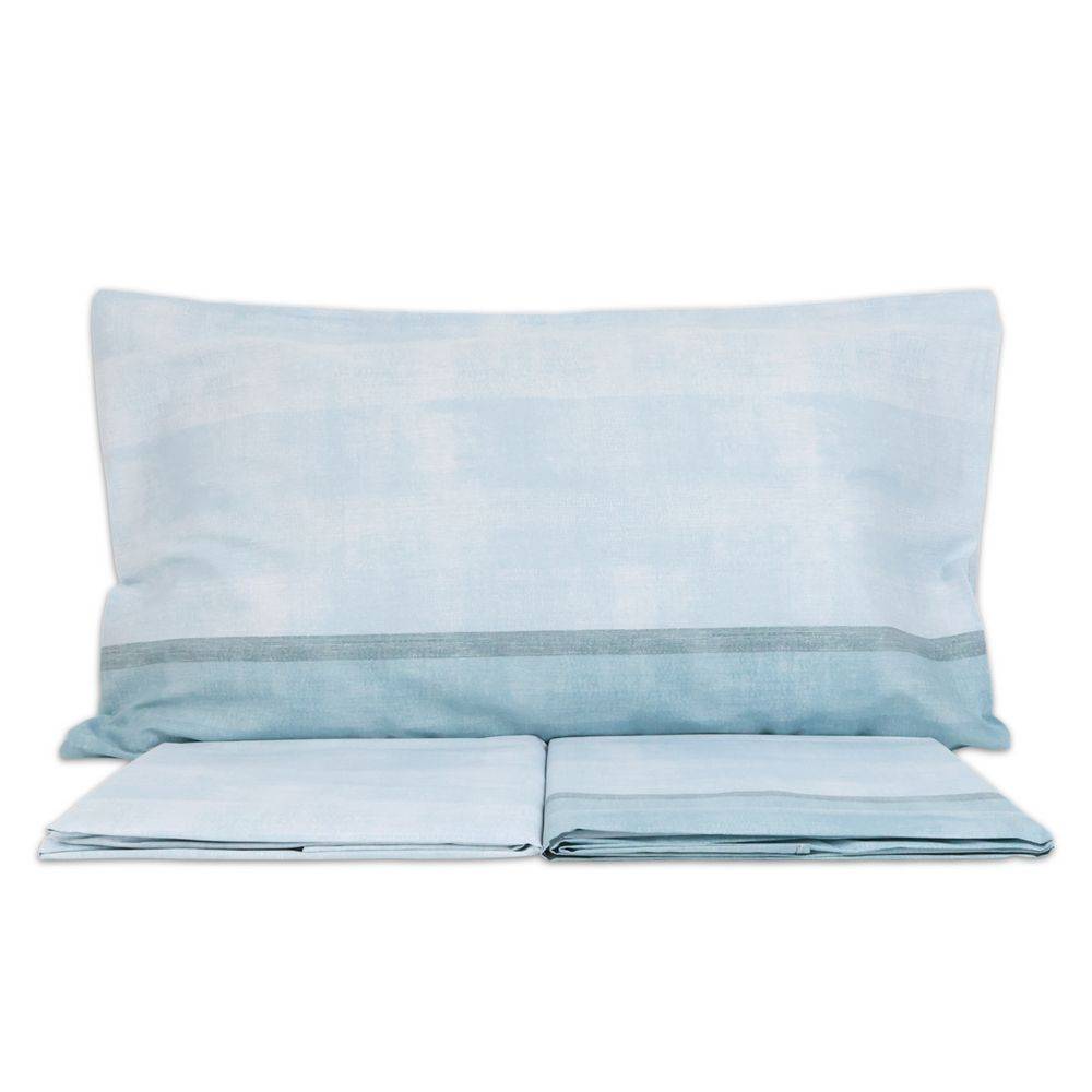 Completo Lenzuola Switch Plain Azzurro Singolo