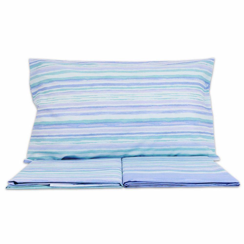 Completo Lenzuola Switch Stripes Blu Singolo