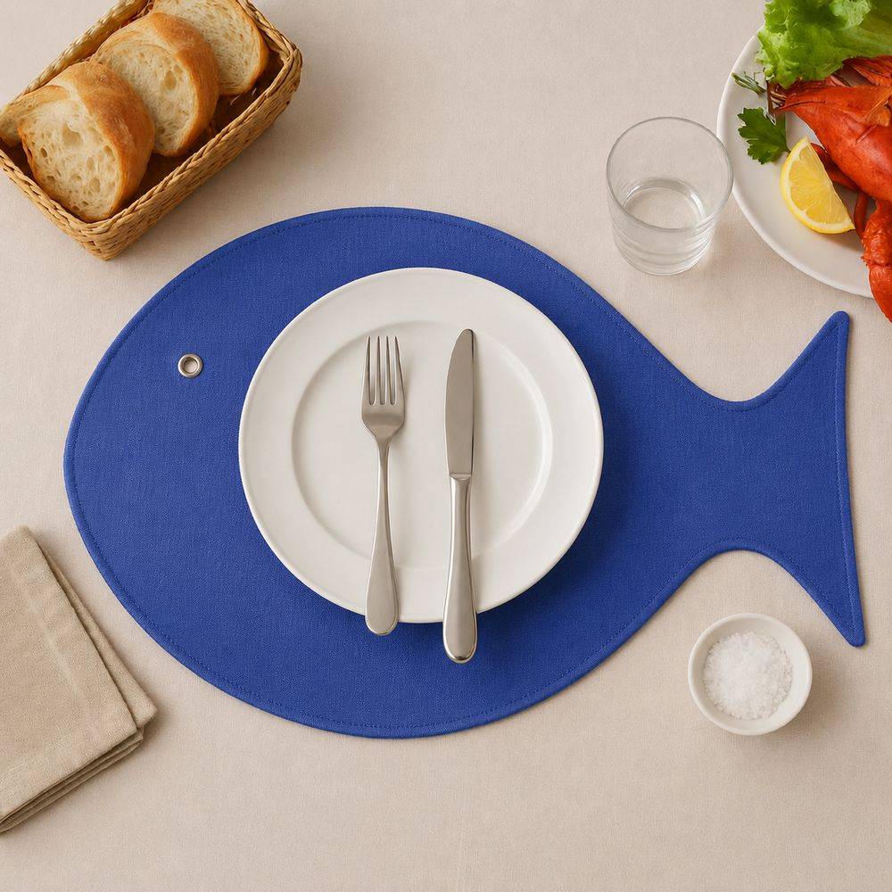 Tovaglietta Americana Bogi Pesce Blu
