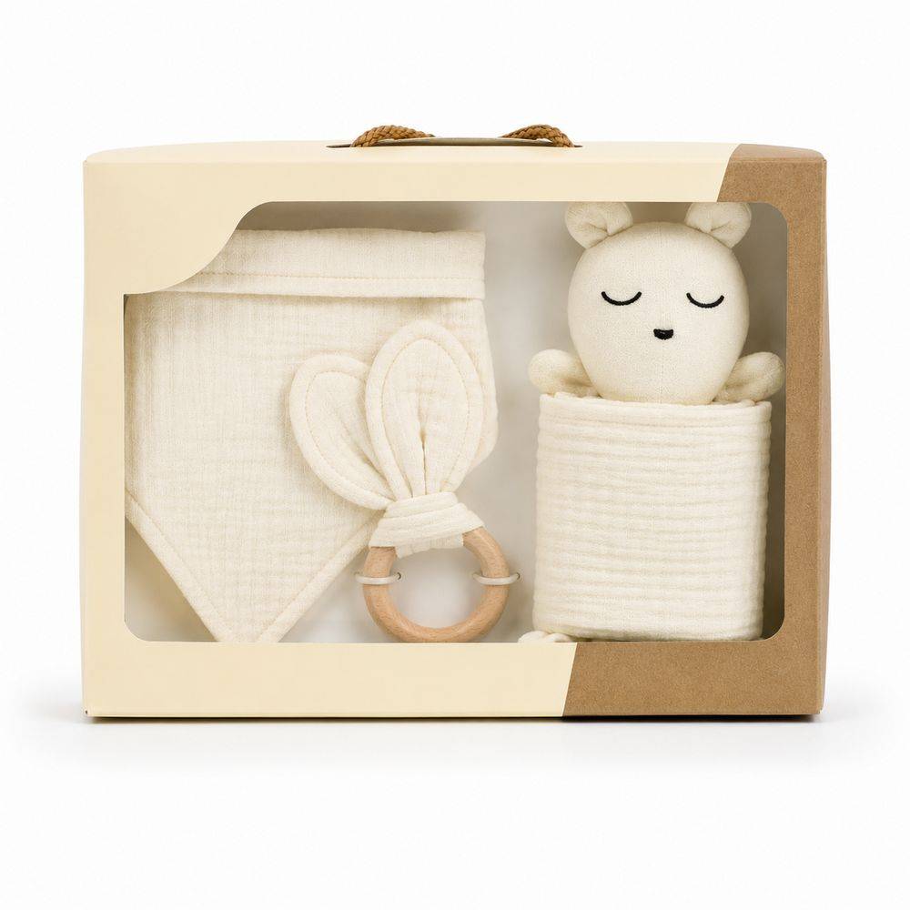 Paffy Baby Set Muslin Naturale