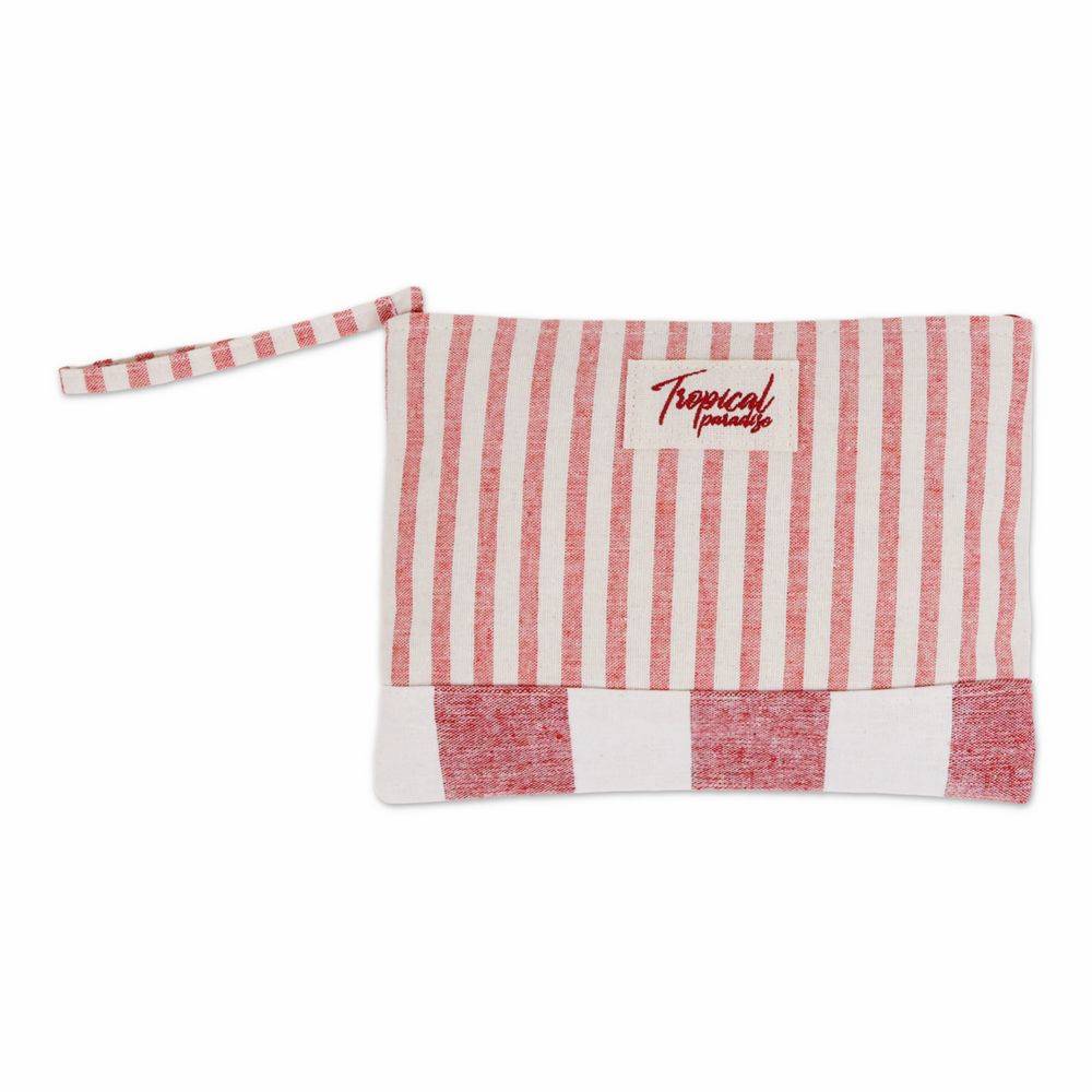 Pochette in Tessuto Namy Rossa