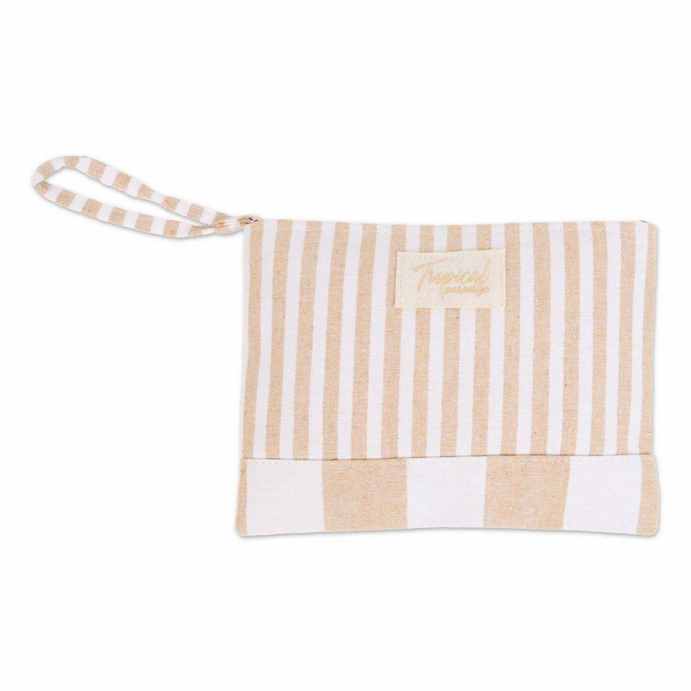 Pochette in Tessuto Namy Beige