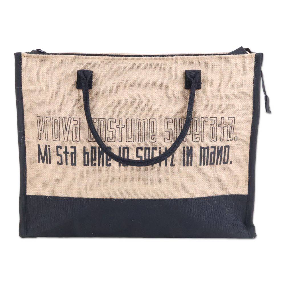 Borsa Mare di Juta Michy Prova Costume Spritz