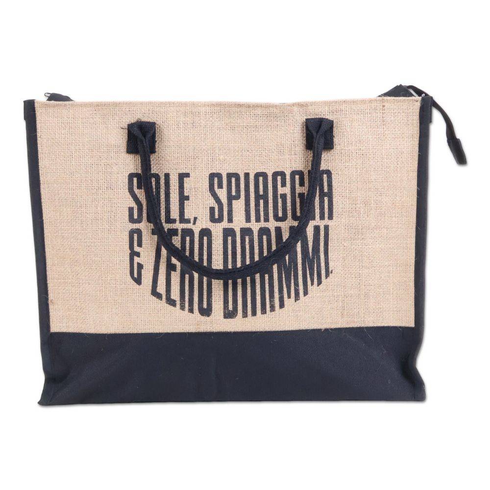 Borsa Mare di Juta Michy Zero Drammi 