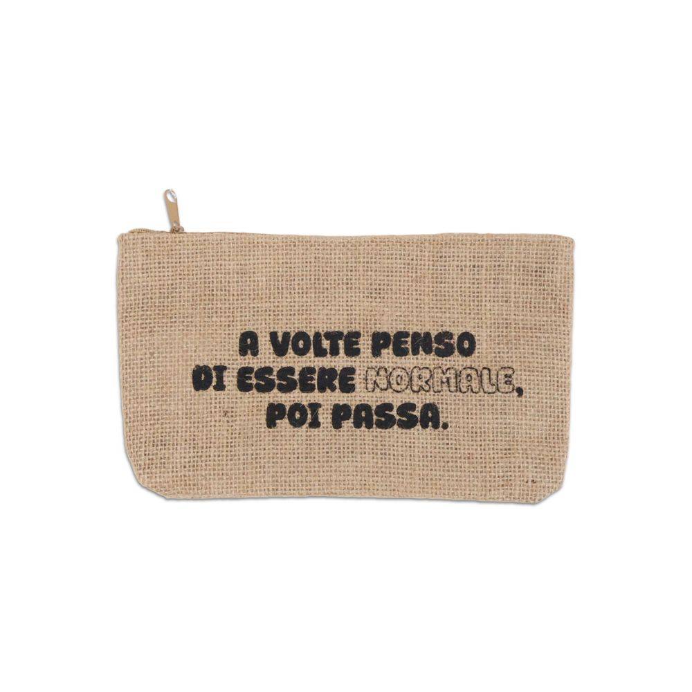 Pochette in Juta Michy Essere Normale 