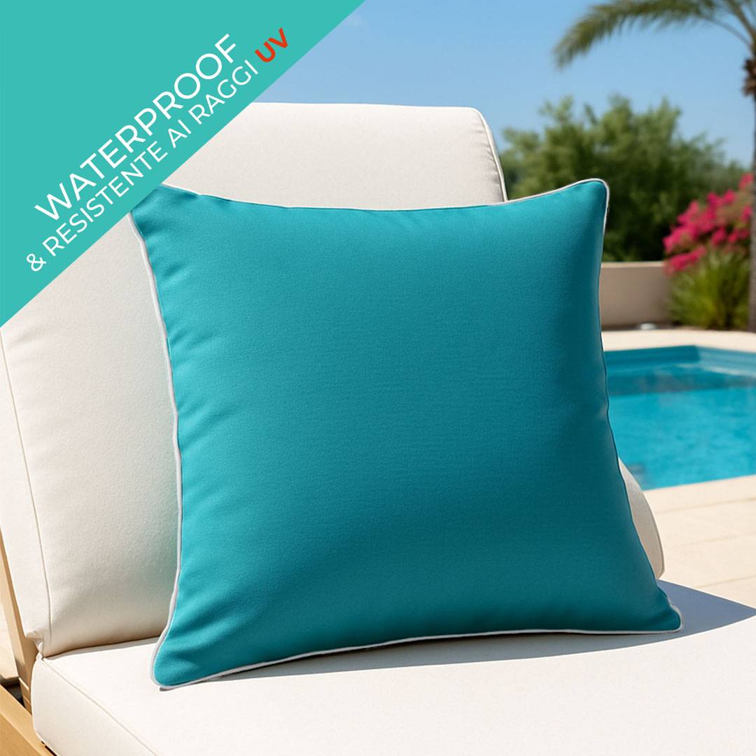 Federa cuscino Idrorepellente per Outdoor Babet Grigio