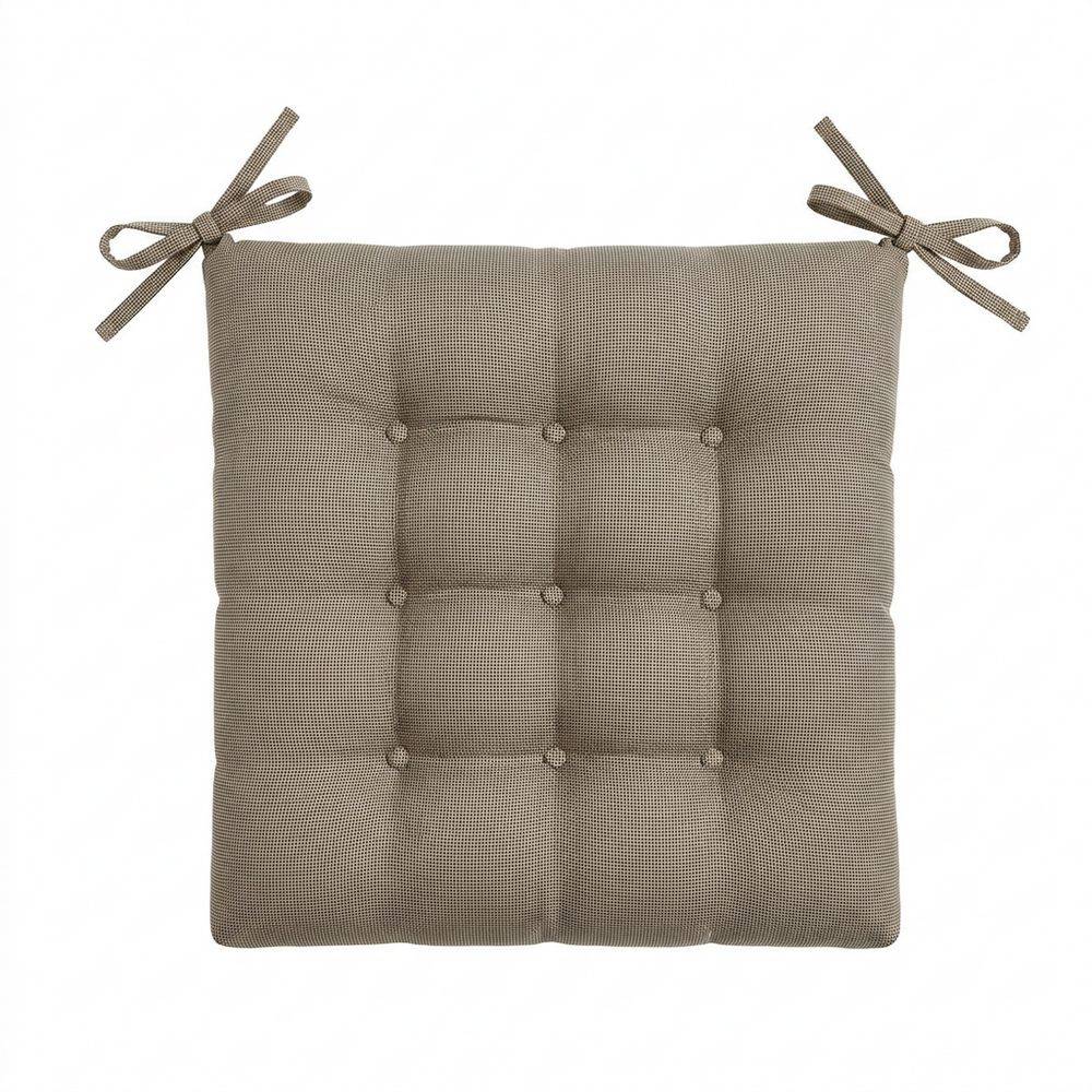 Cuscino per sedia Idrorepellente per Outdoor Babet Tortora