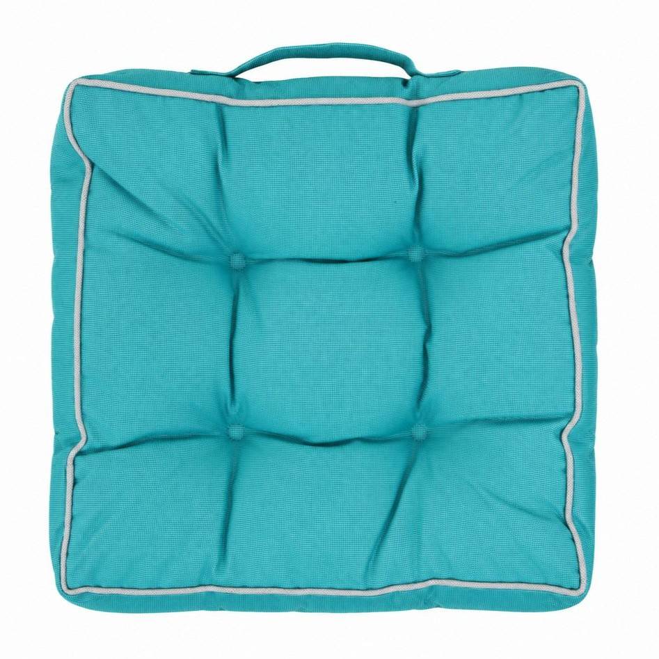 Pouf sedia Idrorepellente per Outdoor Babet Turchese