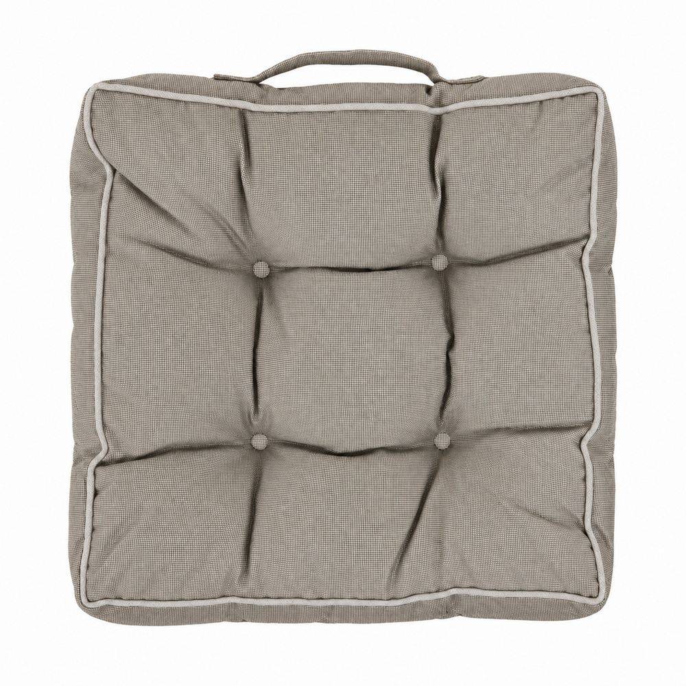 Pouf sedia Idrorepellente per Outdoor Babet Tortora