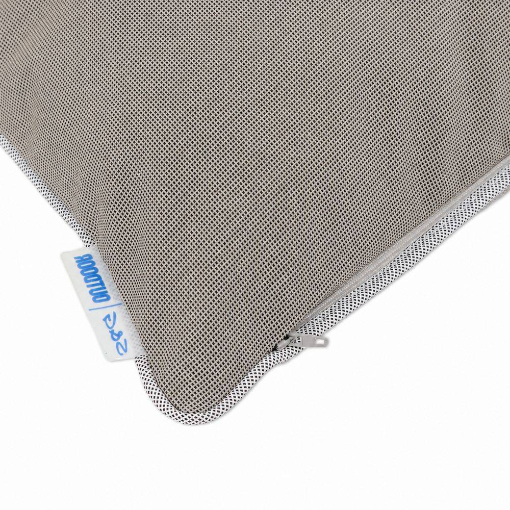 Federa cuscino Idrorepellente per Outdoor Babet Tortora 