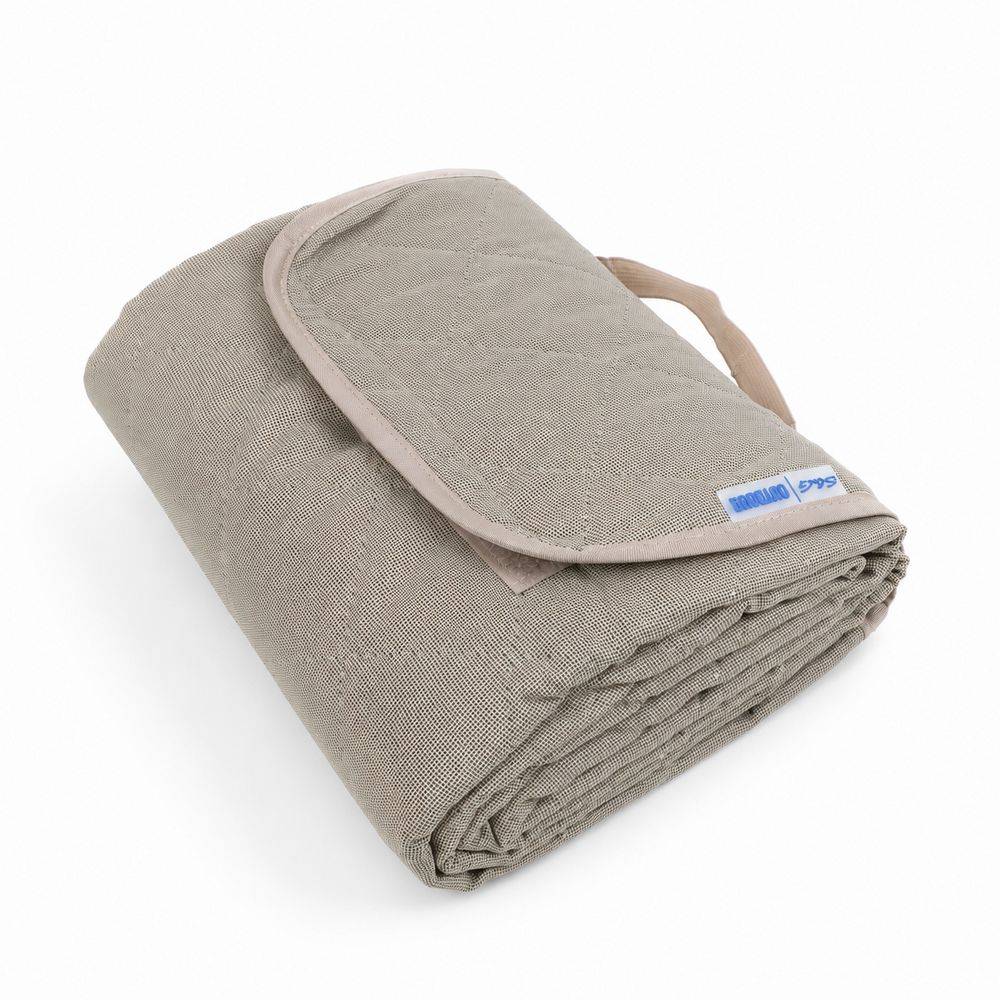 Coperta Picnic pieghevole idrorepellente Babet Tortora 140 x 180