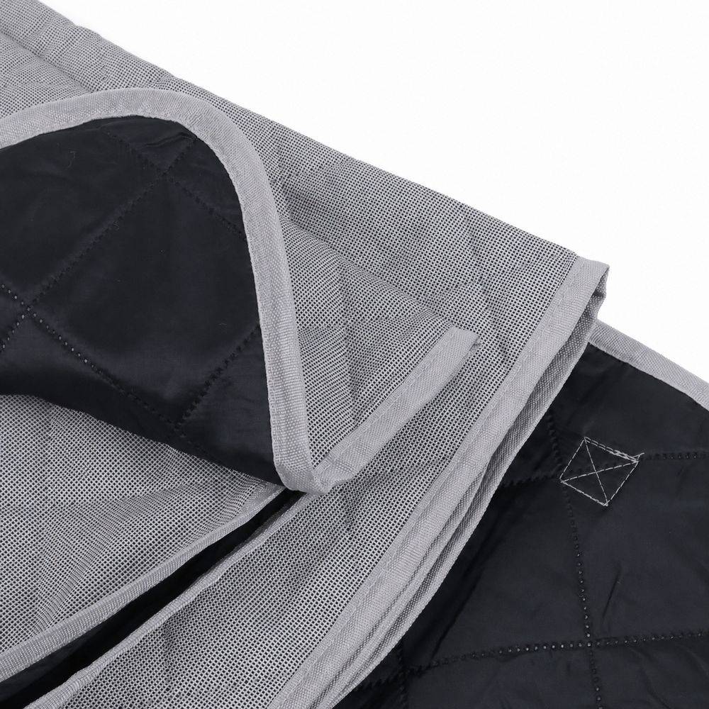 Coperta Picnic pieghevole idrorepellente Babet Grigio 140 x 180