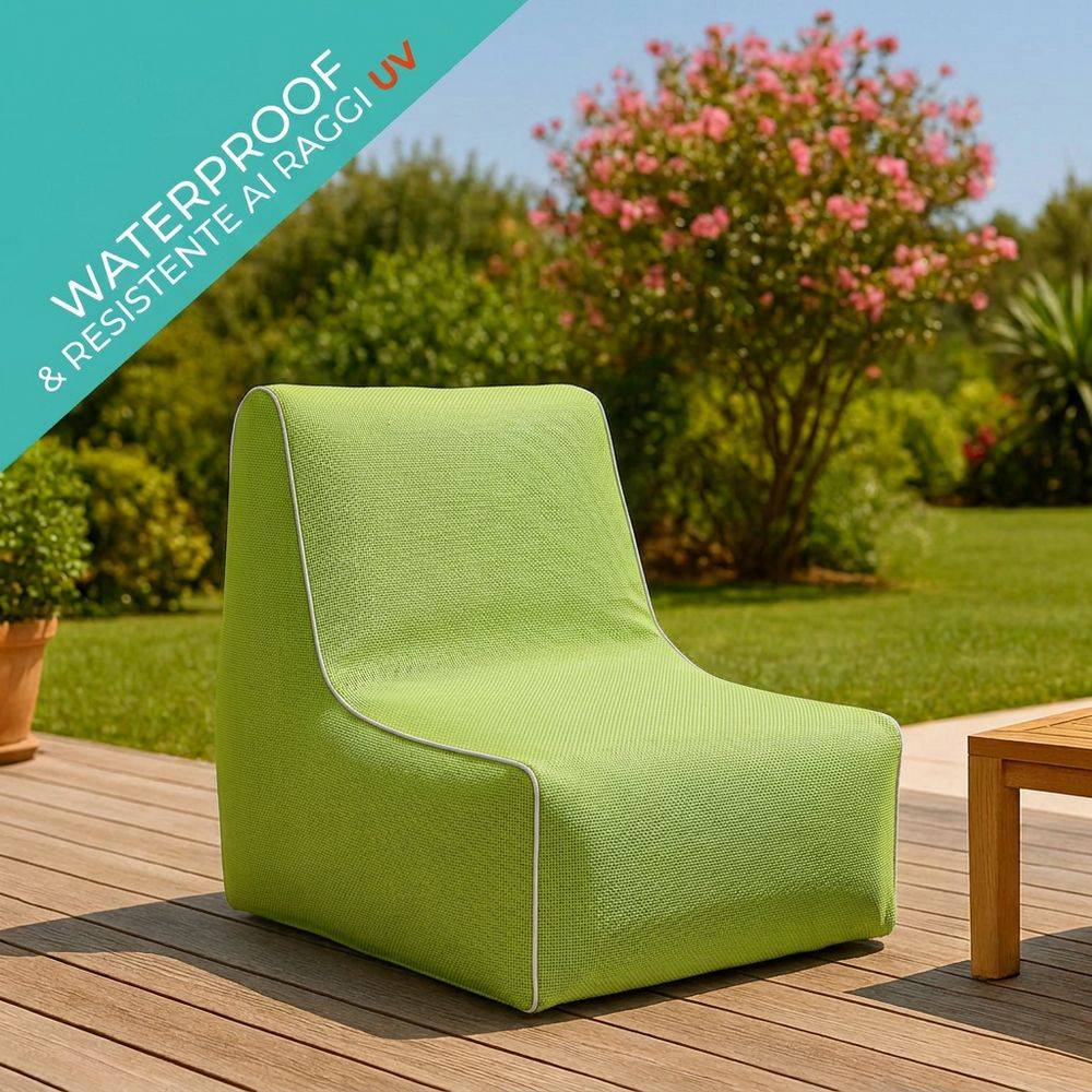 Divanetto Gonfiabile per Outdoor Babet Lime 70x90x70