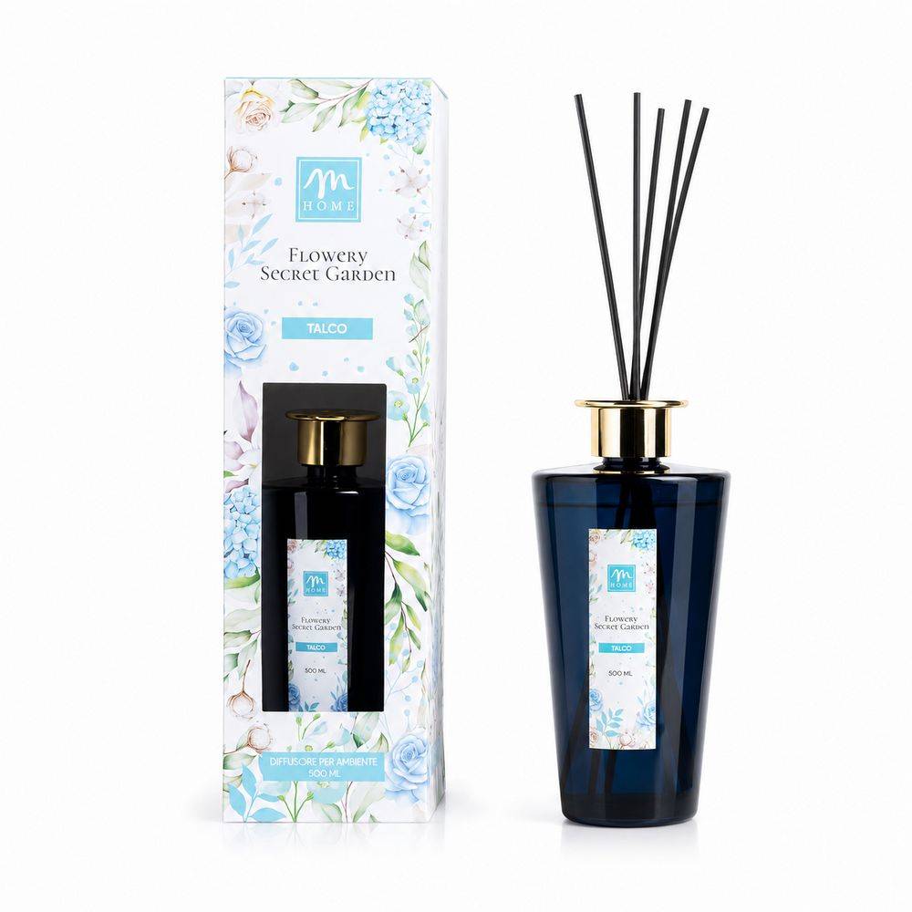 Diffusore di Fragranza in vetro Talco 500 ml