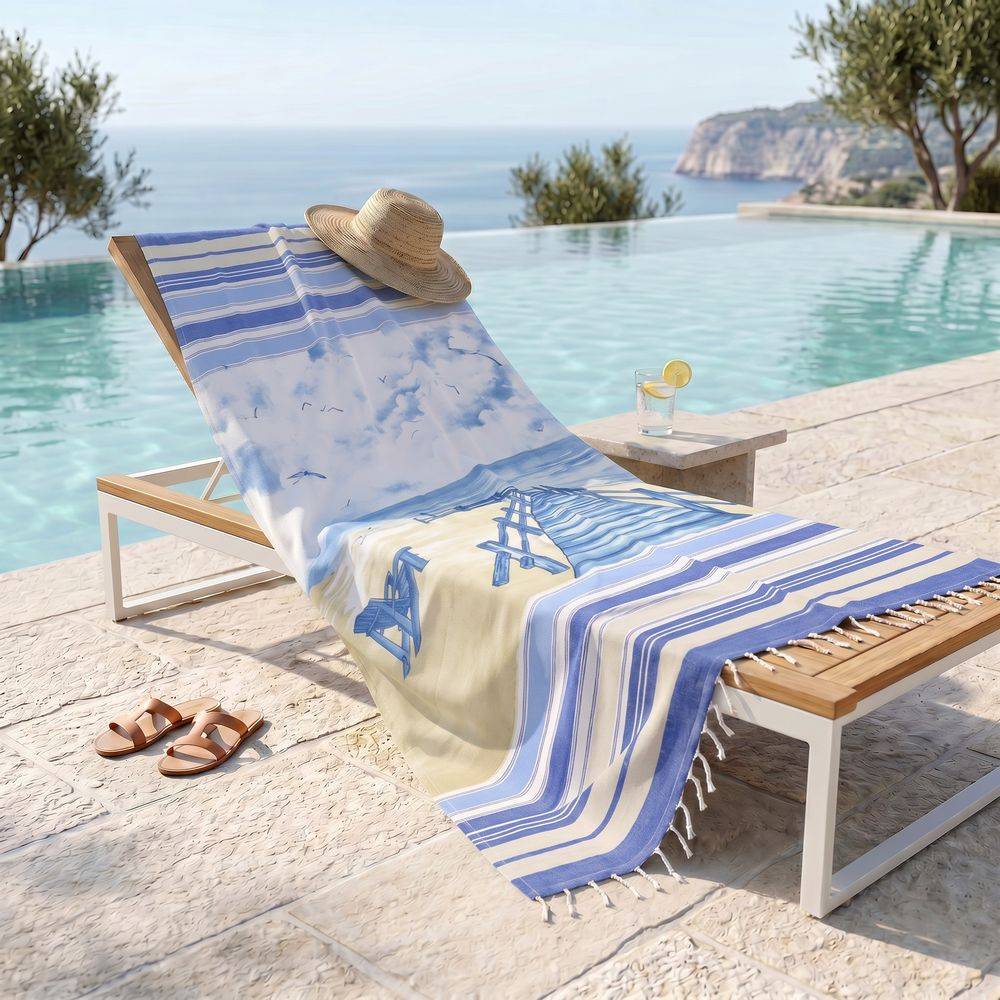 Fouta Telo Mare Orizzonte 100x200