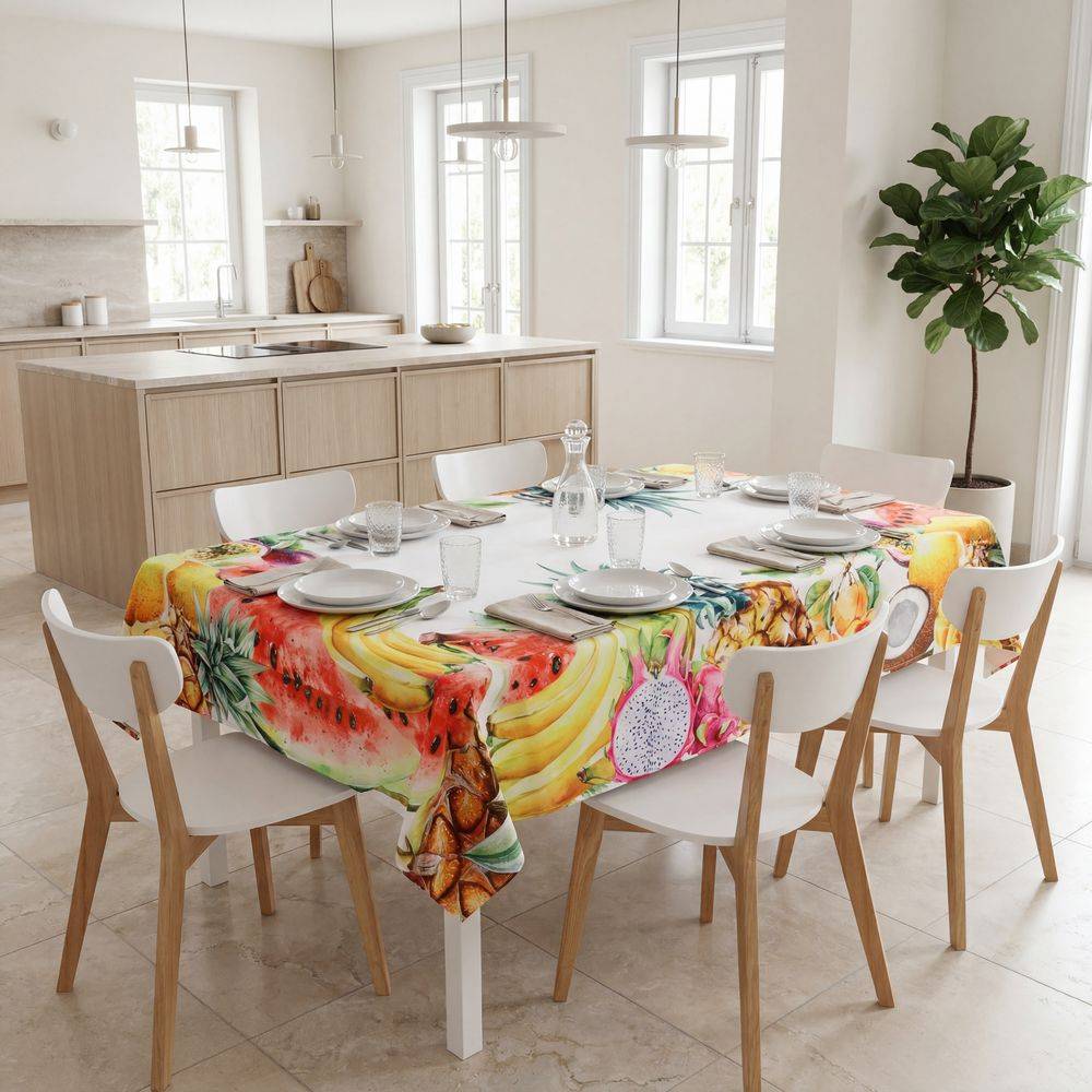 Tovaglia antimacchia Kiki Classic Frutta 140x180