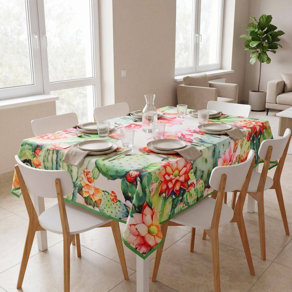 Tovaglia antimacchia Kiki Classic Cactus 140x180