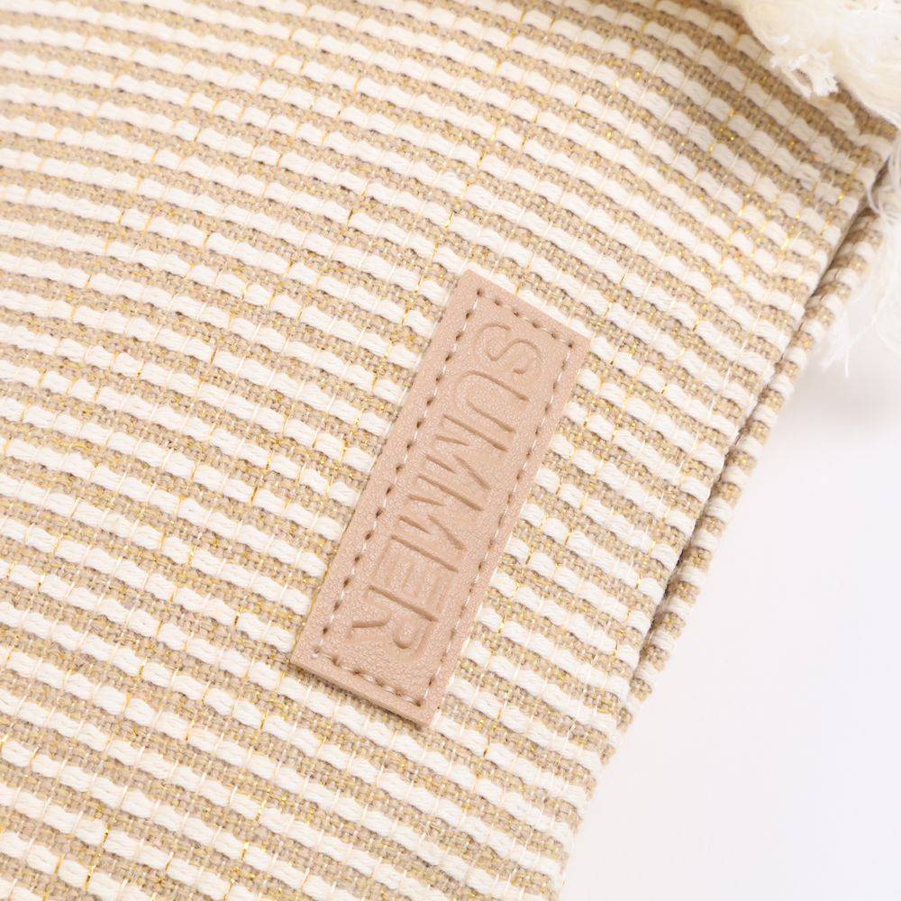 Pochette in Tessuto Varadero Beige 