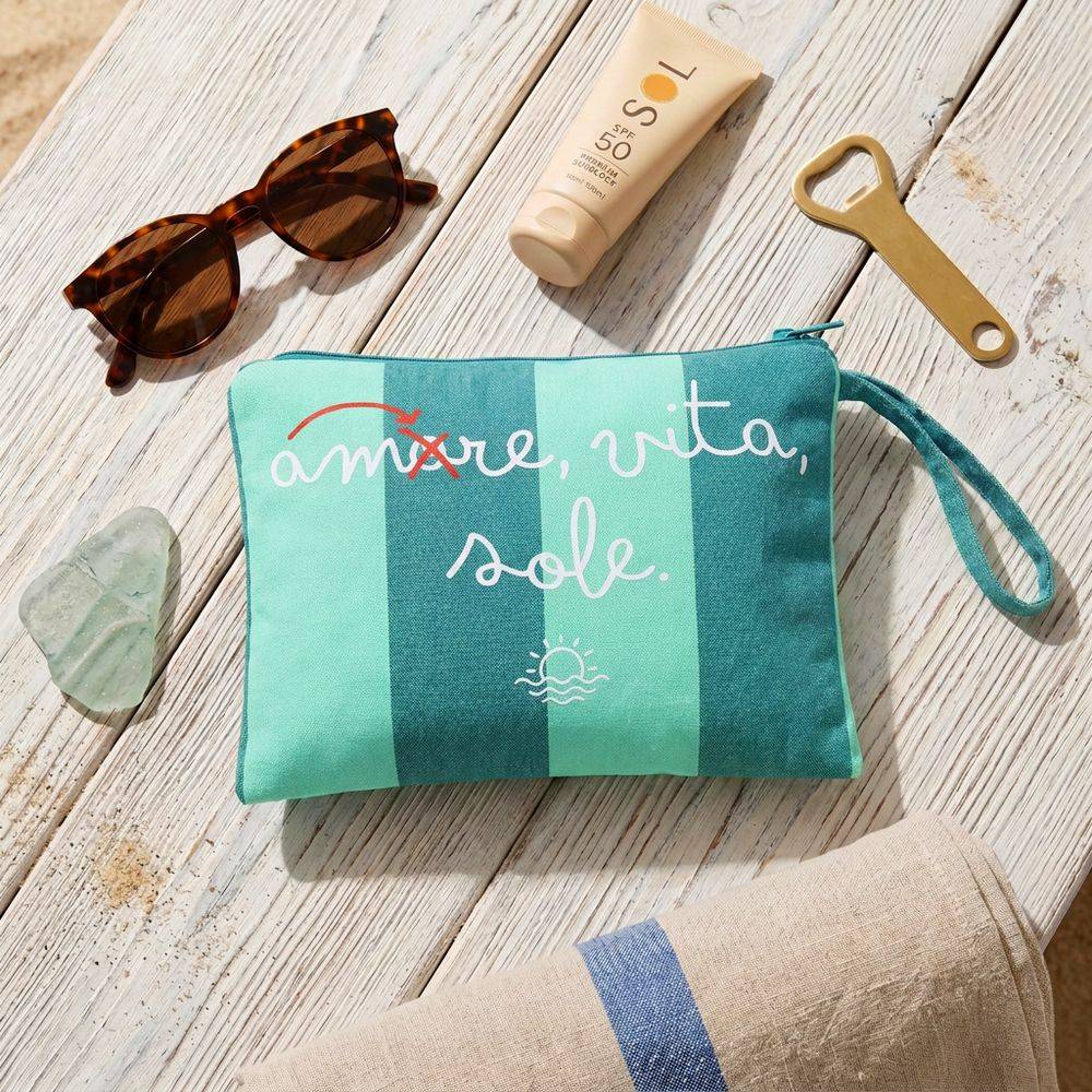 Pochette Amore Mare Verde Chiaro Verde Scuro