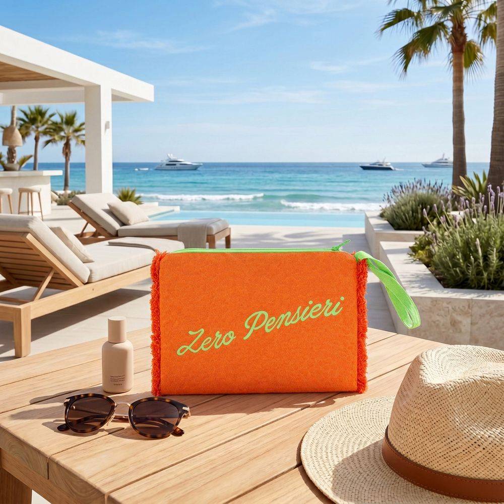 Pochette Zero Pensieri Arancione