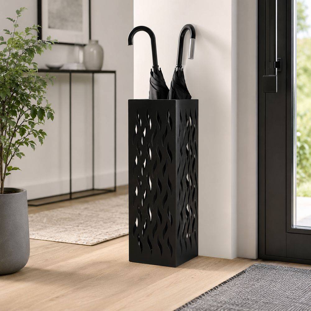 Portaombrelli in Metallo Abstract Nero DIS. A