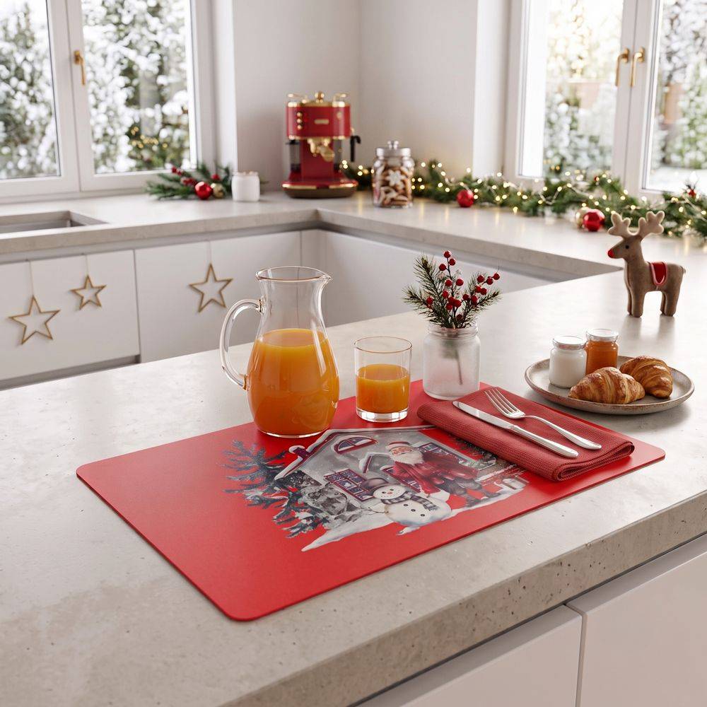 Tovaglietta Americana XMAS Vienna in PVC Babbo's Home