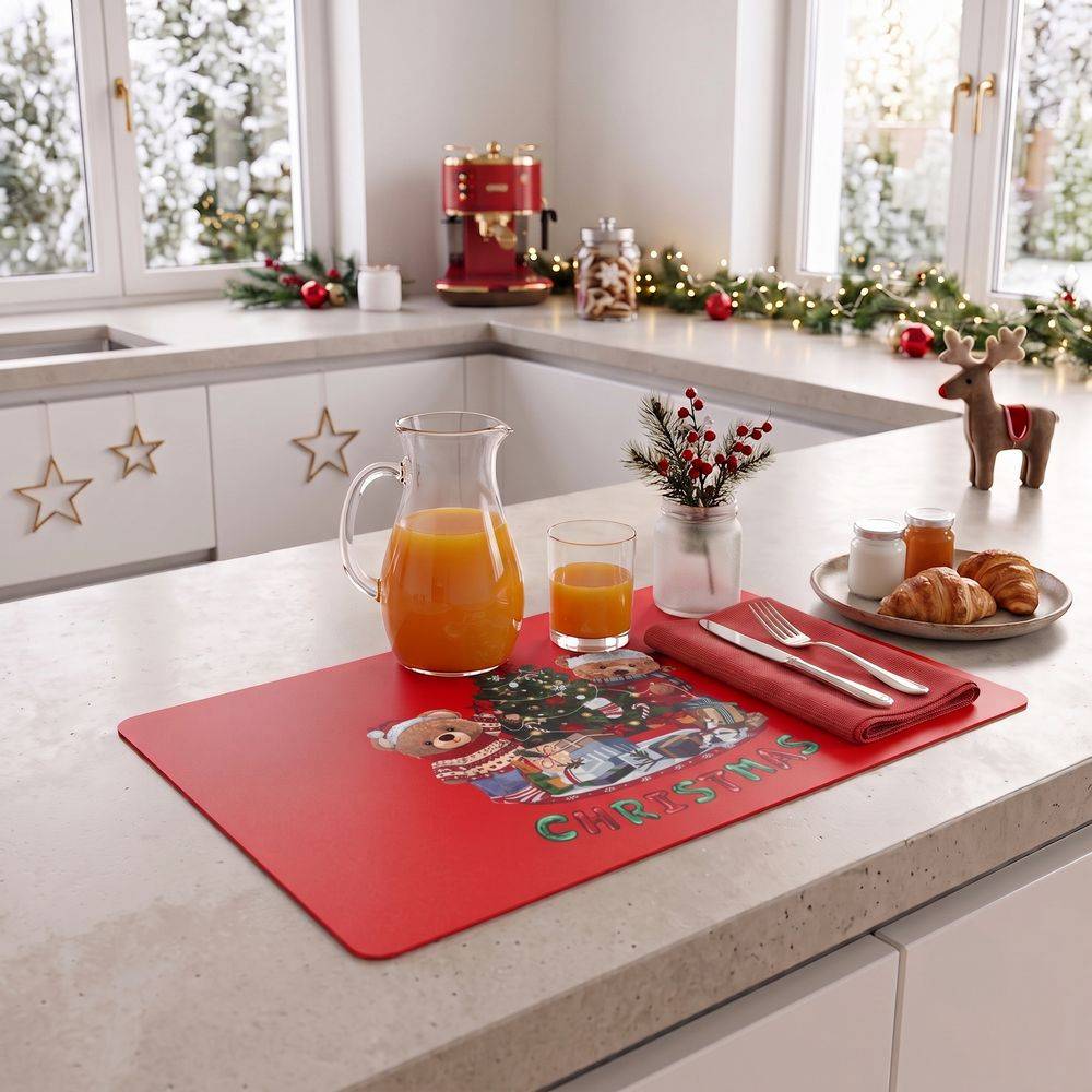 Tovaglietta Americana XMAS Vienna in PVC Orsetti Albero