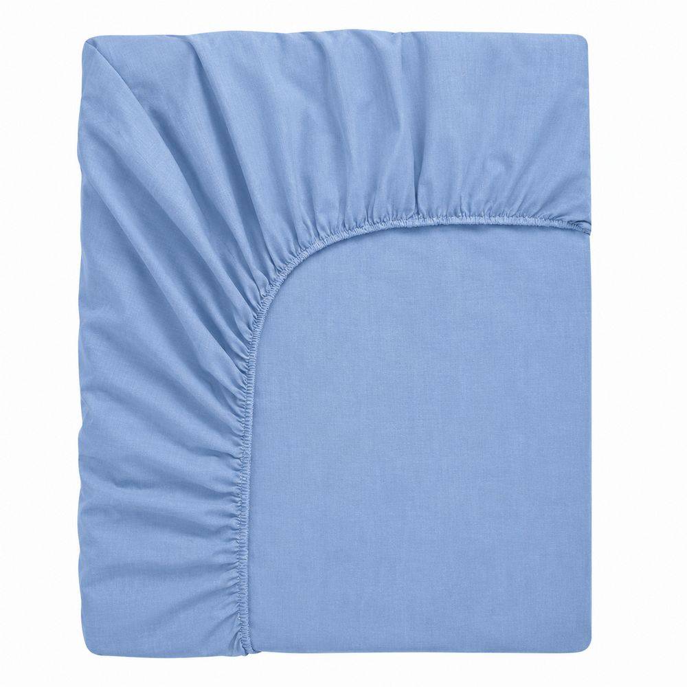 Lenzuolo sotto con angoli elastici Joli maxi Azzurro Piazza e mezzo Francese