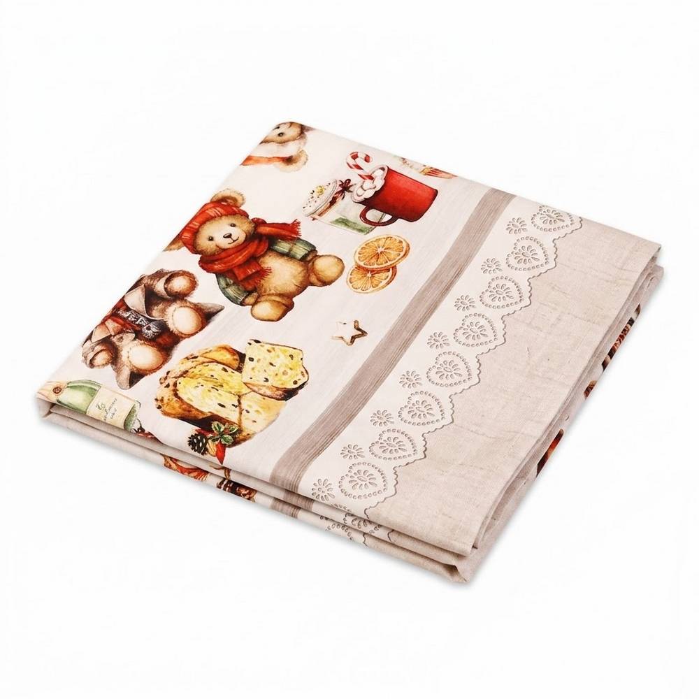 Tovaglia stampa digitale Sweet Teddy 140 x 240